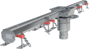CANIVEAU MODUL 20 - L2000 - HAUT70/75 - INOX 304
