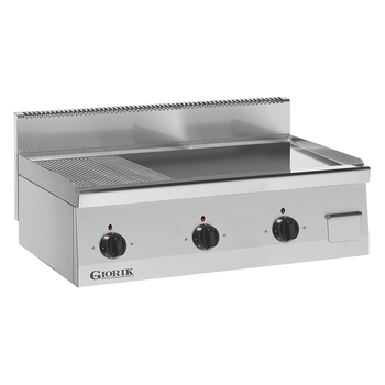 GRIL ÉLECTRIQUE, ACIER, TRIPLE
