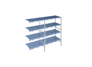 RAYONNAGE CLAYETTES POLY ANGLE 4N L2191XP500XH175