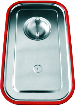 COUVERCLE ANCHE GN2/3 POUR BAC GASTRO INOX
