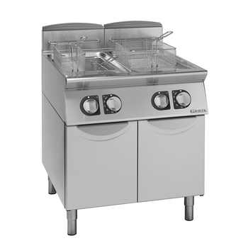 FRITEUSE ÉLECT, COMMANDES ÉLECTROMÉCANIQUES,2X17 L