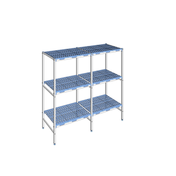 RAYONNAGE CLAYETTES POLY LIGNE 3N L1932XP560XH175