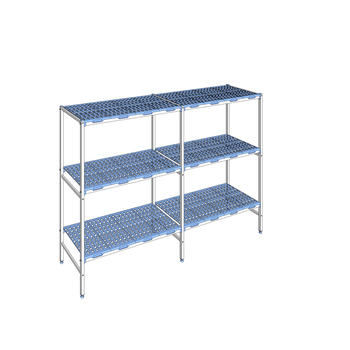 RAYONNAGE CLAYETTES POLY LIGNE 3N L2532XP560XH175