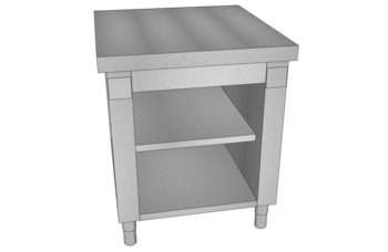 MEUBLE NEUTRE PLANCHER ETA L.770 DESSUS LISSE O3