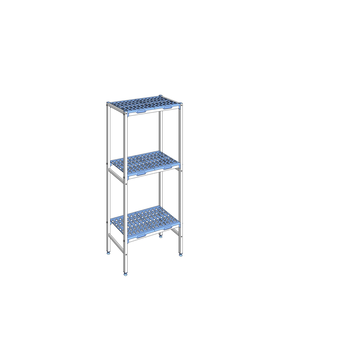 RAYONNAGE CLAYETTES POLY LIGNE 3N L 790XP400XH175