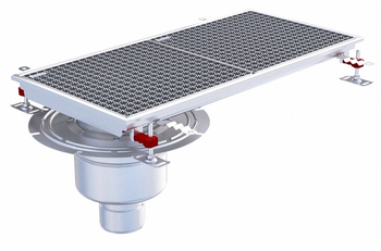 CANIVEAU EPUR INOX COMPLET H-FIRST / CAILLEBOTIS