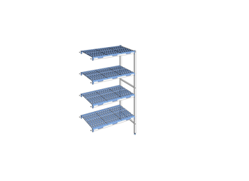 RAYONNAGE CLAYETTES POLY ANGLE 4N L1051XP500XH175