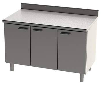 ENSEMBLE 1350X750 REF. 135G AVEC DESSUS INOX A DOS