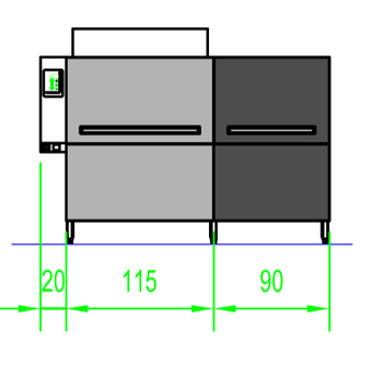 LAVEUSE A AVANCEMENT - LIGNE AC3 - AC3-20G