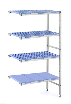 RAYONNAGE CLAYETTES POLY ANGLE 3N L 749XP500XH1750