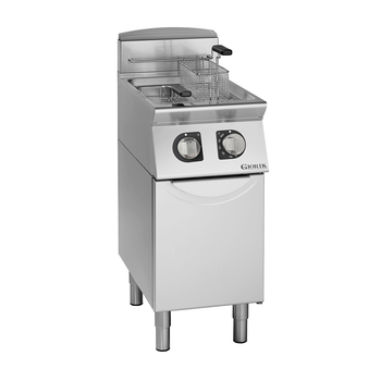 FRITEUSE ÉLECT, COMMANDES ÉLECTROMÉCANIQUES, 2X8 L