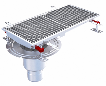 CANIVEAU ESKIS INOX COMPLET H-FIRST / CAILLEBOTIS