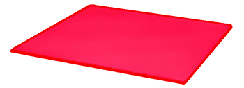 BLOC DE DECOUPE POLY COULEUR ROUGE