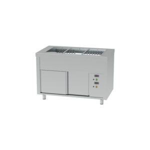 SELF BAIN MARIE VENTILE 3 BACS RESV CHAUDE FERMEE