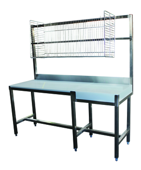 COMBINE BOUCHERIE, CHASSIS INOX AVEC STRUCTURE