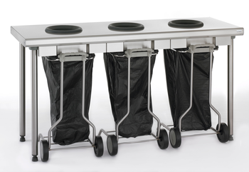 TABL.PRE-TRI CENTRALE 1700X600 3TVD - AVEC PTE-SAC