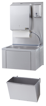 LAVE-MAINS 460X380X855 ROBINET ELECTRONIQUE DOSSER