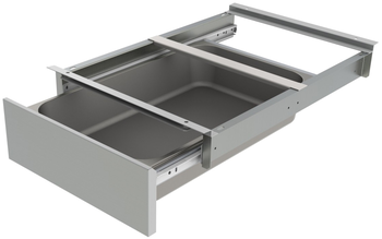 TIROIR TYPE "G" TDR 700 BAC INOX 1/1 PROF.100MM