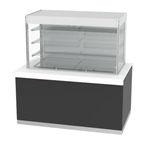 GASTROBUFFET VITRINE 3 ETA / RIDEAU-PLAN ASSIETTE