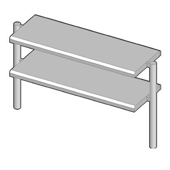 ETAGERE HALOGENE 2 NIV.L.1200