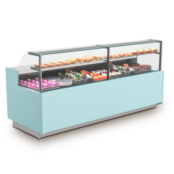 VITRINE EXPO AVEC RESERVE - MODULAIRE