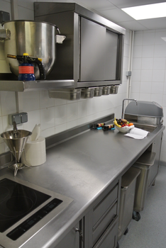 EMPLACEMENT POUR 1 BAC LG.500 CENTRAL