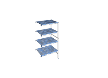 RAYONNAGE CLAYETTES POLY ANGLE 4N L 951XP560XH175