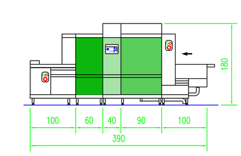 LAVEUSE A CONVOYEUR BATTERIE - LIGNE NGR - NGR602