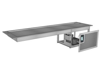 MEUBLE CUVE HOD EMBASE TULIPEE 2570 GROUPE IDECO3