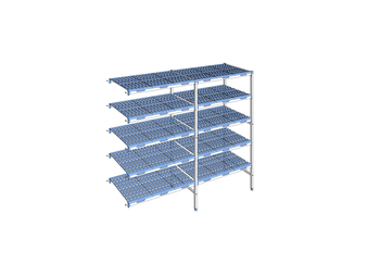 RAYONNAGE CLAYETTES POLY ANGLE 5N L2091XP560XH175
