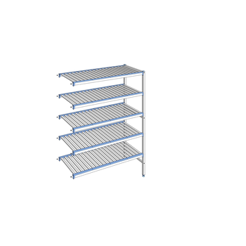 RAYONNAGE CLAYETTES ALU ANGLE 5N L1353XP500XH1750