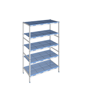 RAYONNAGE CLAYETTES POLY LIGNE 5N L1394XP560XH205