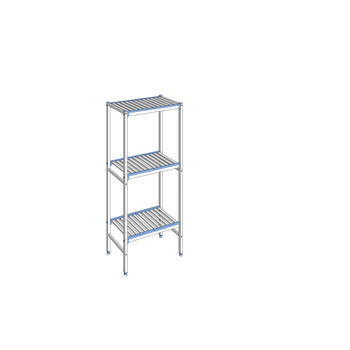 RAYONNAGE CLAYETTES ALU LIGNE 3N L 790XP400XH1750