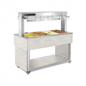 DESSERTE BAIN-MARIE EAU 6GN1/1 HEMLOCK