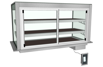 MEUBLE VITRO VIT DISTRIBRIBUTION 2N 1580 4GN1/1 I3