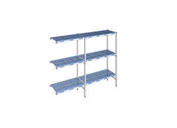 RAYONNAGE CLAYETTES POLY ANGLE 3N L2191XP400XH175