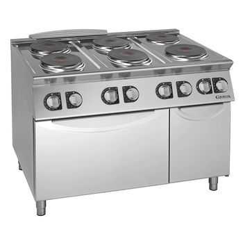 FOURNEAU PLAQUE ÉLECTRIQUE RONDE, 6 FEUX