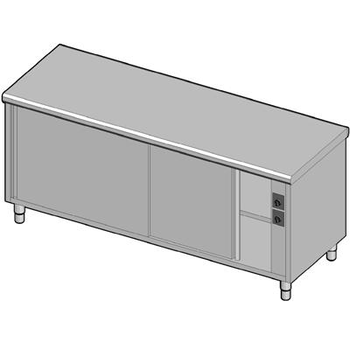 MEUBLE INTERI. CHAUF. 700X2000 PORTES 2 FACES
