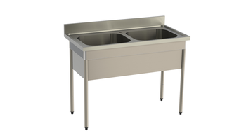 PLONGE 1200X600 - BORD DROIT - CACHE CUVE- PIEDS R