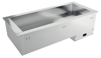 ELEMENT ENCASTRABLE - BAIN MARIE VENTILE 4 BACS