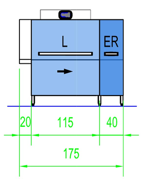 LAVEUSE A AVANCEMENT - LIGNE ACR2 - ACR21G