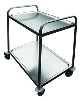 CHARIOT SERVICE DEMONTABLE INOX304 TUBE DIAM.25MM