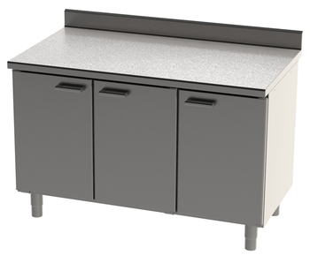 ENSEMBLE 1350X750 REF. 135G AVEC DESSUS INOX A DOS