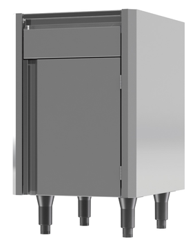 MEUBLE BAS SANS DESSUS LG 500MM - 1 PORTE BATTANTE