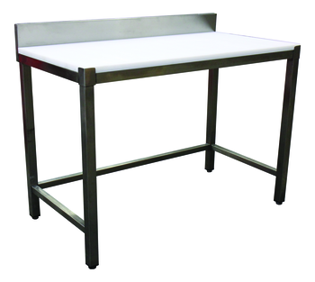 TABLE DE DECOUPE CENTRALE SOUDEE INOX 304