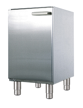 BUFFET BAS 1 PORTE CHARNIERES A DROITE SUR ROULETT