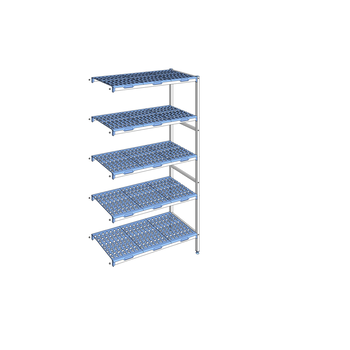 RAYONNAGE CLAYETTES POLY ANGLE 5N L1151XP500XH205