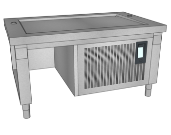 MEUBLE HOD EMB TULIPEE 1350 DESSOUS LIBRE GPE B3