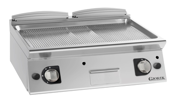 GRIL GAZ, ACIER CHROMÉ, DOUBLE-RAINURÉE
