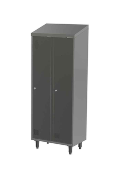 VESTIAIRE 800X500 2 PORTES BATTANTES CADENASSABLES